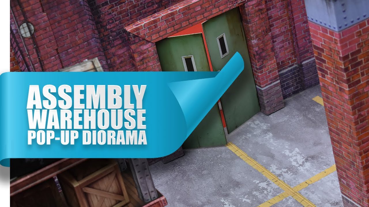 ExtremeSets Warehouse PopUp Diorama 1/12 Scale Assembly YouTube