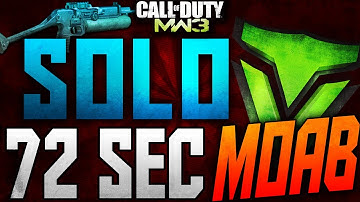 MW3: FAST *SOLO* 72 SECOND MOAB W/ PP90M1 | Thanks for 4k!