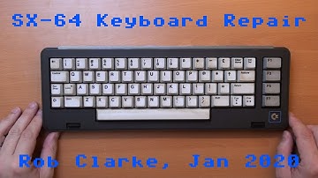 SX-64 Keyboard Repair