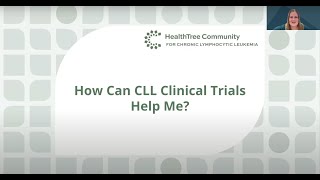 How Can #CLL Clinical Trials Help Me? | Dr. Danielle Brander