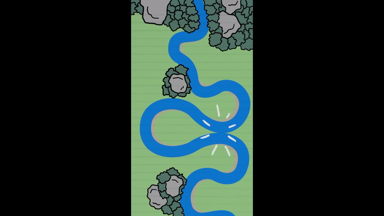 Why Do Rivers Curve 