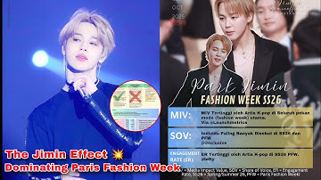 Hoe Jimin de Paris Fashion Week SS26 domineerde - en elk record in stijl verbrak