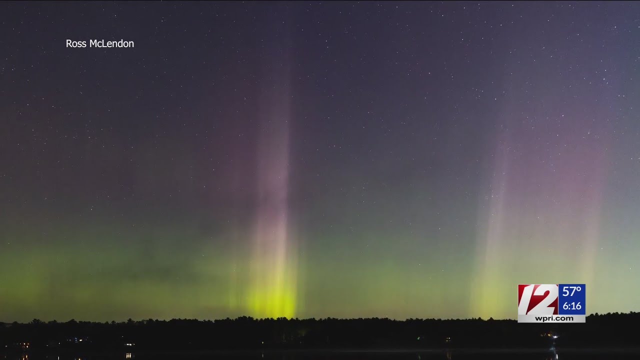 Northern lights spotted in Rhode Island YouTube