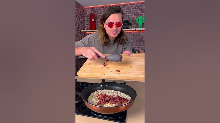 RISOTTO DE JAMON SERRANO DE R$1.000 - Receita de risotto com presunto cru