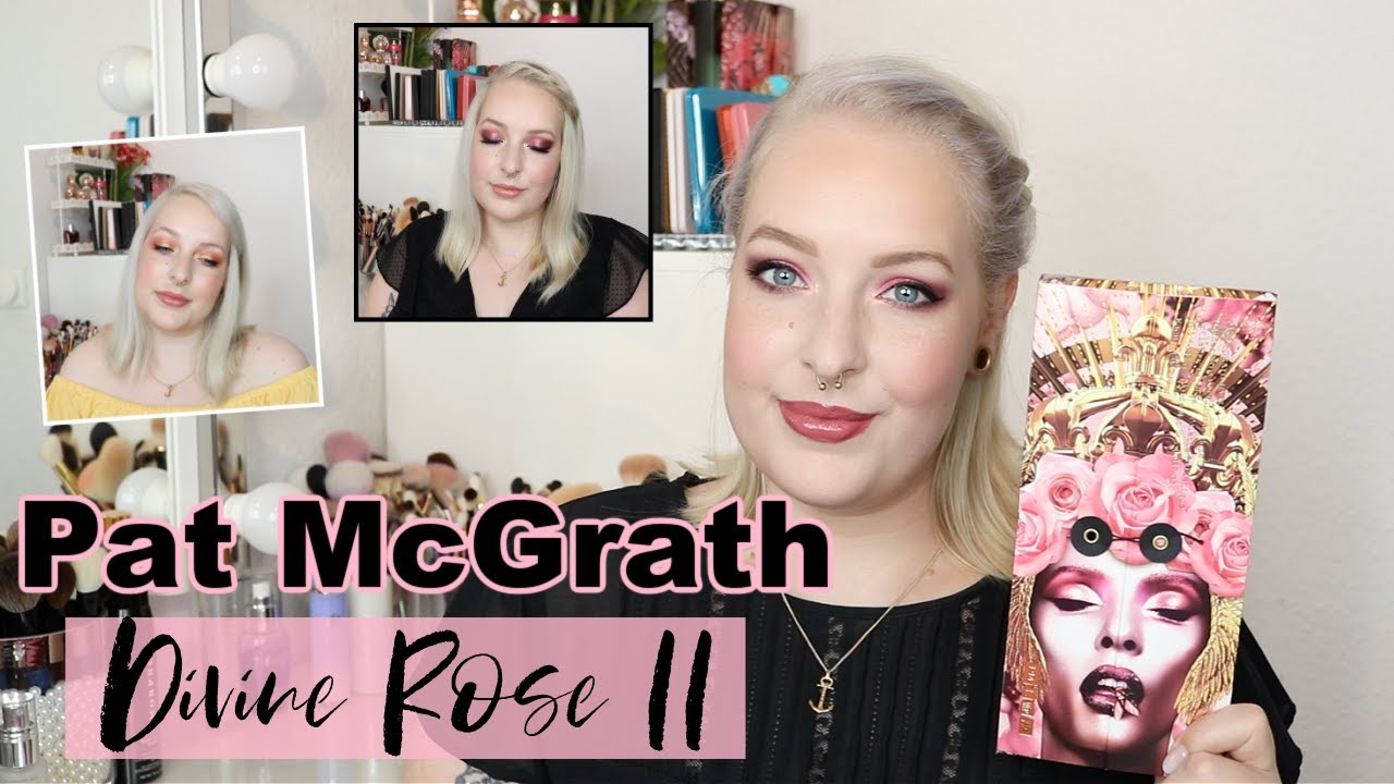Pat McGrath DIVINE ROSE II - 3 Looks & Review I Frollein Tee