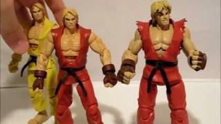 SOTA Street Fighter KEN MASTERS Action Figure Video Review