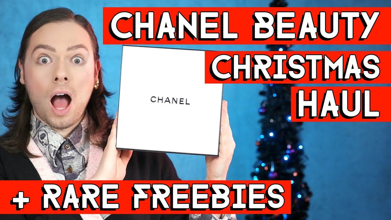 CHANEL CHRISTMAS MAKEUP AND FREEBIES UNBOXING 