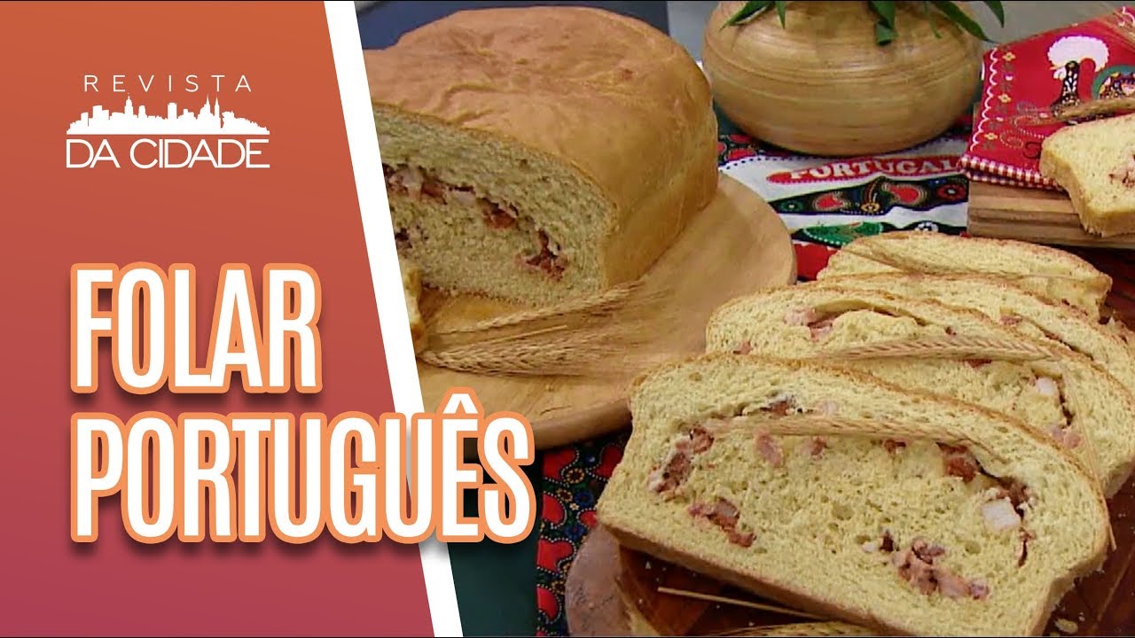 Receita de Folar Português - Revista da Cidade (17/08/18)