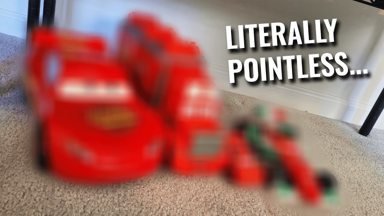 The most RANDOM Pixar Cars merchandise you might see...