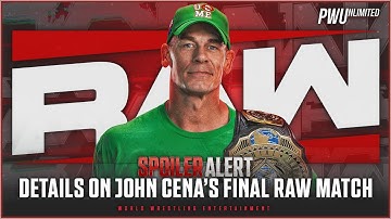 𝙎𝙋𝙊𝙄𝙇𝙀𝙍 𝘼𝙇𝙀𝙍𝙏: Details On John Cena