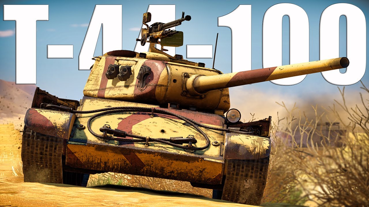This tank is an Excellent Brawler - T-44-100 (War Thunder) - YouTube