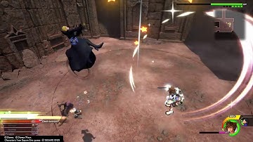 KH3 Marluxia and Larxene (no damage, lvl30 crit, item cancel, one run)