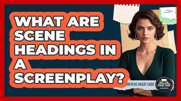 What Are Scene Headings In A Screenplay? - Screenwriter