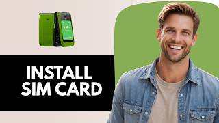 How to Install a SIM Card in Consumer Cellular Flip Phone