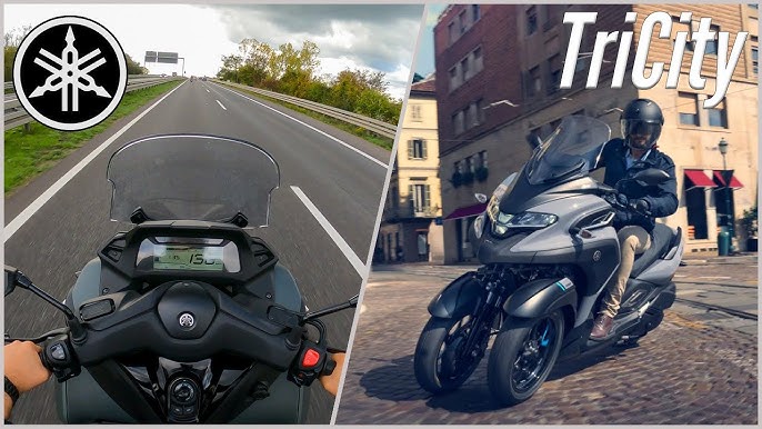 Yamaha Tricity 300 🏍 Prueba la moto de 3 ruedas de Yamaha 