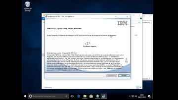 Como descargar e instalar IBM DB2 para Windows 10