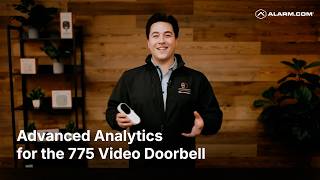 Introducing Advanced Analytics on the Alarm.com 775 Video Doorbell | Product Spotlight