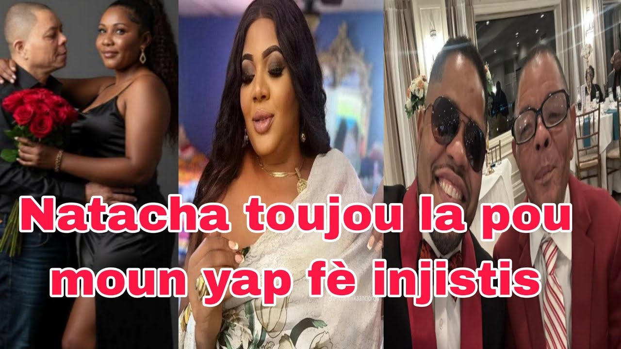 Natacha trop😀😀Bay Liline sa ak Blan bay Natacha problem, li kanpe ak Liline poul edel