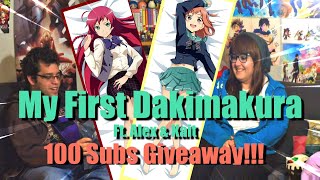 My first Dakimakura (Ft Alex and Kait) /// 100 Sub Giveaway!