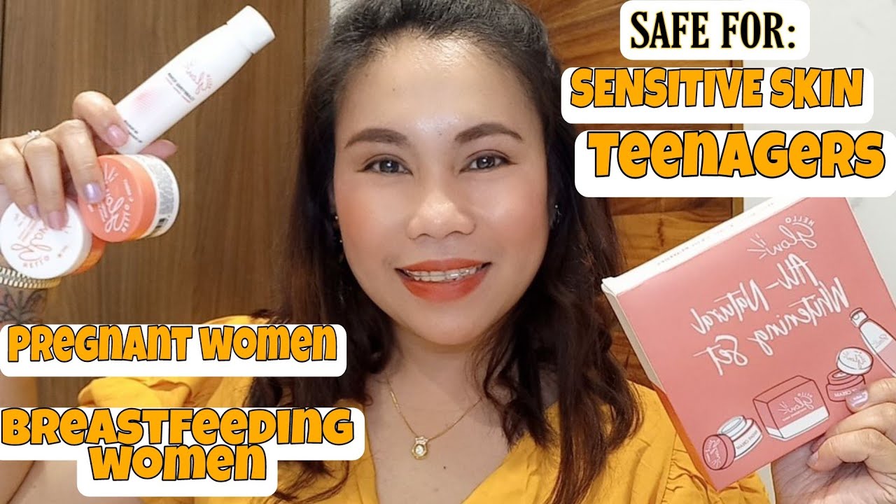 Hellow Glow ALL-NATURAL WHITENING SET REVIEW | GLASS SKIN FOR 7 DAYS