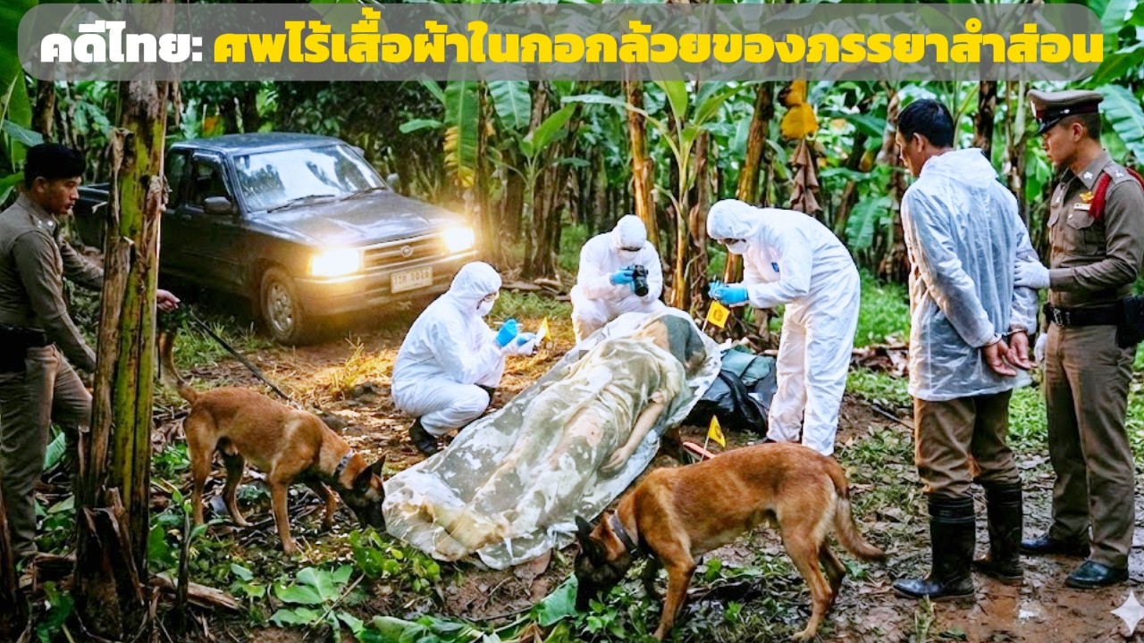 คดีดังไทยแลนด์: “มันคือผู้หญิงเลว!” ศพเปลือยในกอกล้วยของเมียสำส่อน - เส้นทางคลี่คลายคดี
