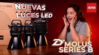 Nueva familia de LEDs Zhiyun Molus B100, B200, B300, B500  En Español