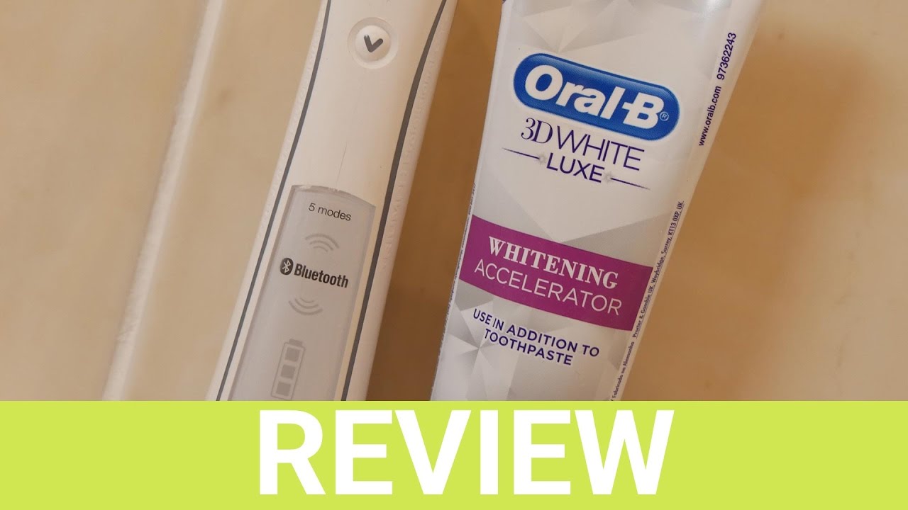 Mauve Induceren onbekend Oral-B 3D White Luxe Accelerator Toothpaste Review - YouTube