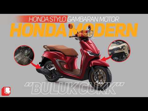 Honda stylo, kenapa begitu banyak masalah ? | gambaran motor honda modern ? buluk cukkk