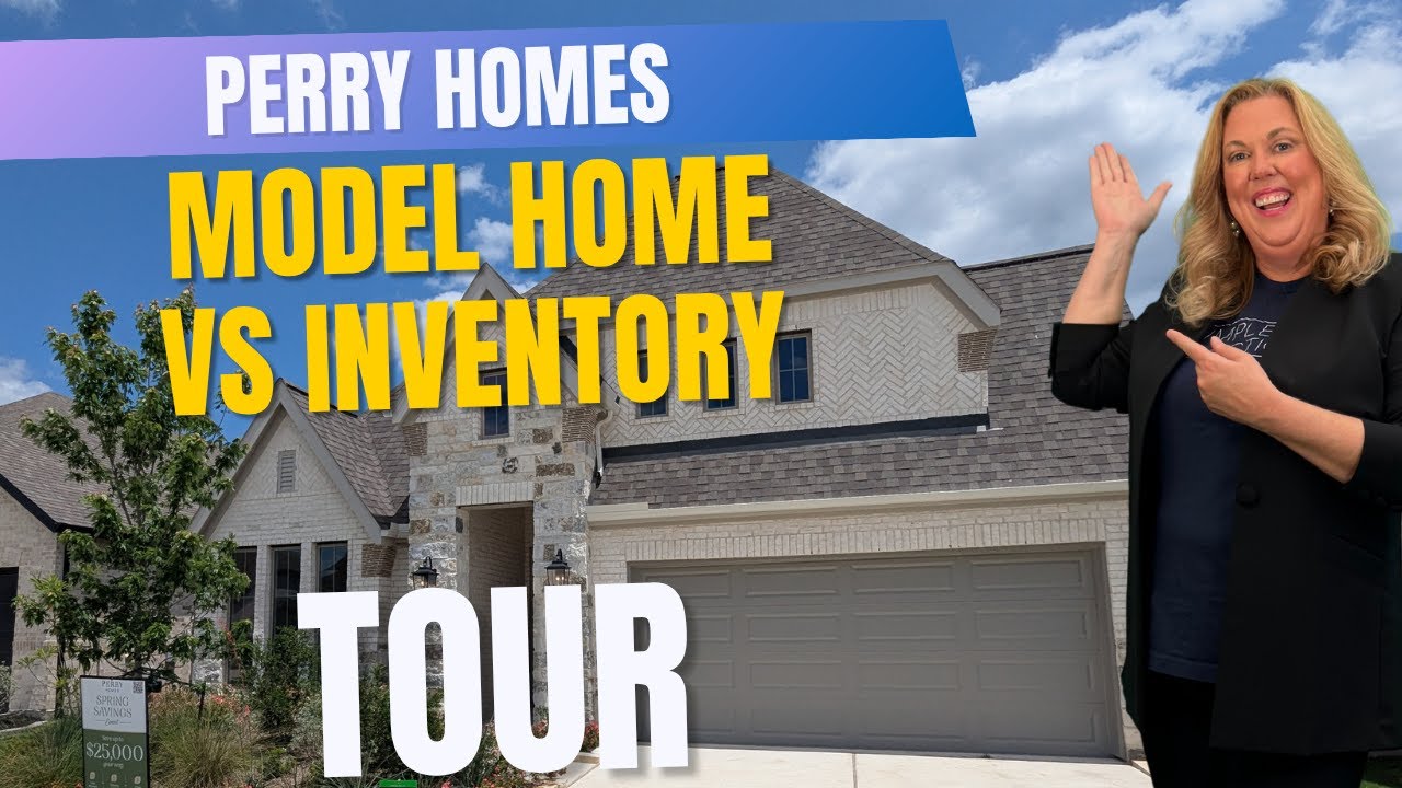 What You See vs. What You Get | Perry Homes 2513W Model vs Inventory in Artavia