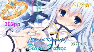 My first 300!!! - osu! - Blade Dance [Special Kneesocks] (6.08*) 99.77% FC {302pp}