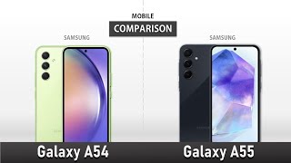 Samsung Galaxy A55 vs Galaxy A54
