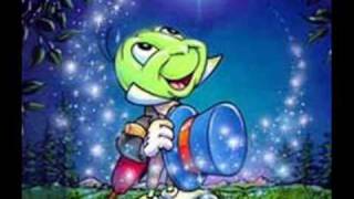 Vignette de la vidéo "When You Wish Upon A Star - sung by Jiminy Cricket (Cliff Edwards)"