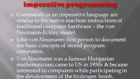 Functional Paradigm - SLIIT PLDC Video Part-I