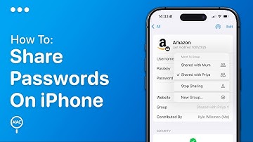 How To Share Passwords On iPhone - (EASY)