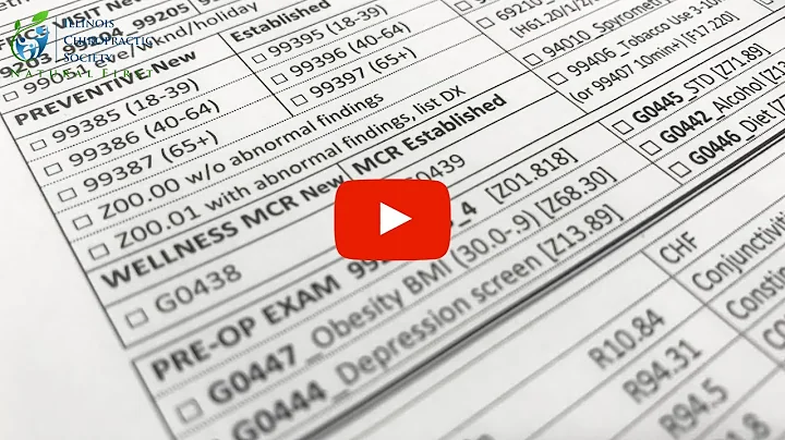 When Is an E/M Appropriate WITH a CMT? | Illinois Chiropractic Society | 217-525-1200