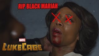 Luke Cage | Black Mariah (Stokes) Dies | SEASON 2