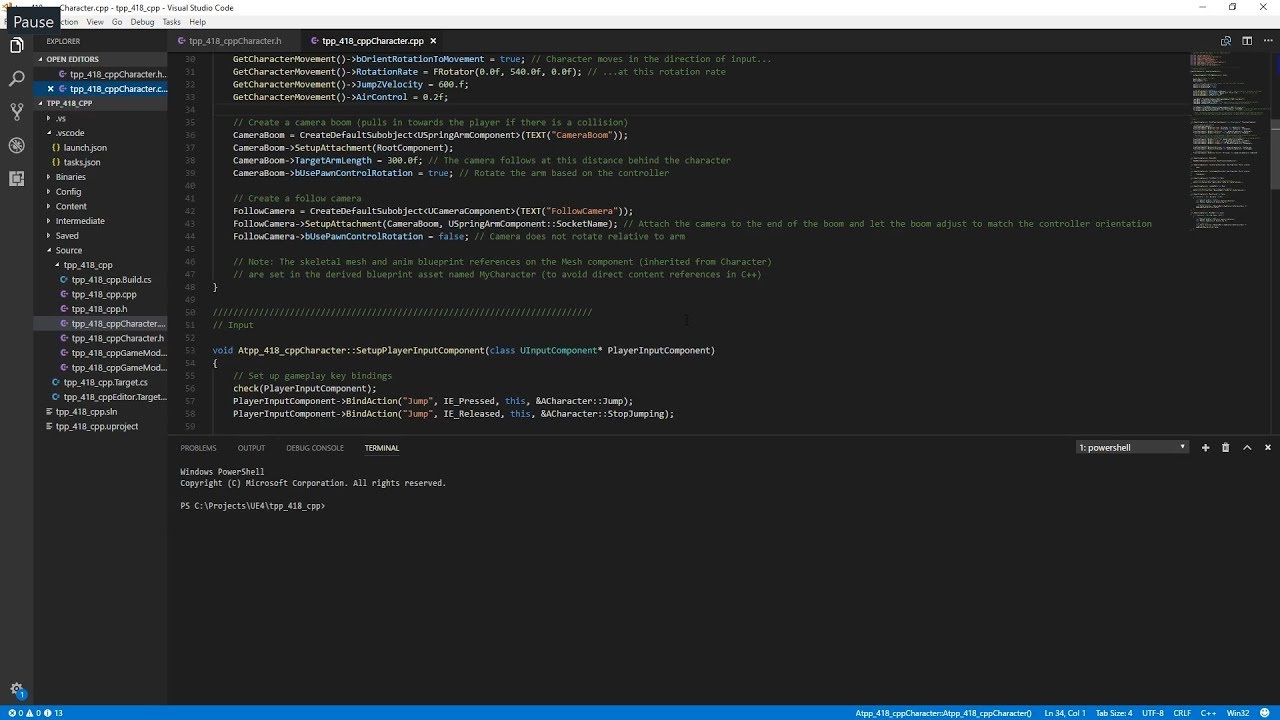 Unreal Engine 4 18 Visual Studio Code Support Quickie Youtube