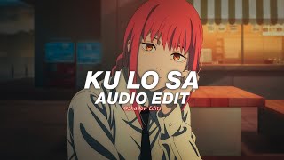 ku lo sa - oxlade (sped up)『edit audio』 Resimi