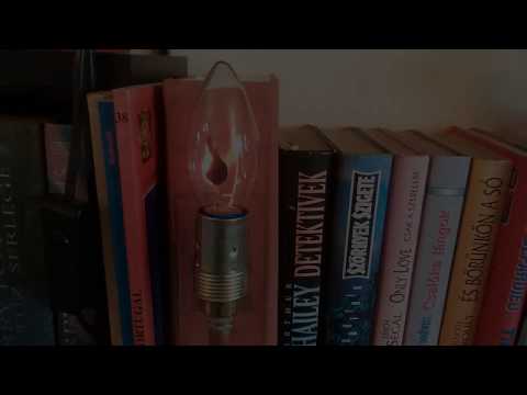 Videó: Ruhacsipeszes Lámpa: LED Asztali Lámpa Könyvek Olvasásához és Hímzéshez