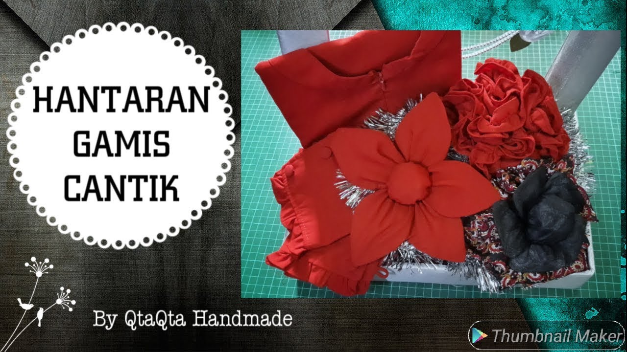 Hantaran Gamis Cantik Youtube Baby Hamper Handmade Make It Yourself