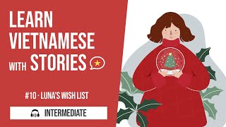 A Christmas story that will Warm Your Heart | Comprehensible Short Stories in Slow Vietnamese