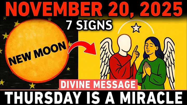Chosen Ones ⚡ Nov 20 — A BIG MIRACLE Is Manifesting Under This New Moon! 🌑 Don’t Miss These 7 Signs!