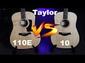 Taylor 110e VS  Taylor Academy 10  - Acoustic Battle  #6