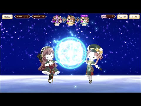 マギレコ 灯花・ねむ 聖夜ver. 上位マギア(ドッペル枠) 創造と破壊の聖夜へ - マギアレコード 魔法少女まどか☆マギカ外伝