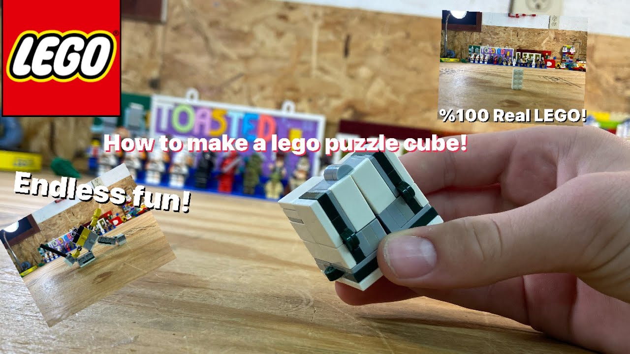 How to make a lego puzzle cube YouTube