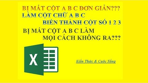 Abc 123 là địa chỉ gì trong excel năm 2024