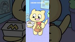 Me Getting Chicken Nuggets (Animation Meme) #Funny #Shorts