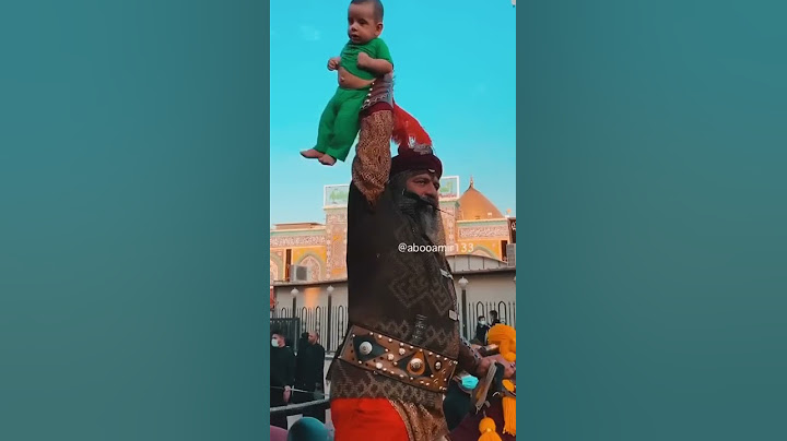 قيس بن الأشعث يقوم بضرب عبدالله الرضيع في يوم عاشوراء ..💔