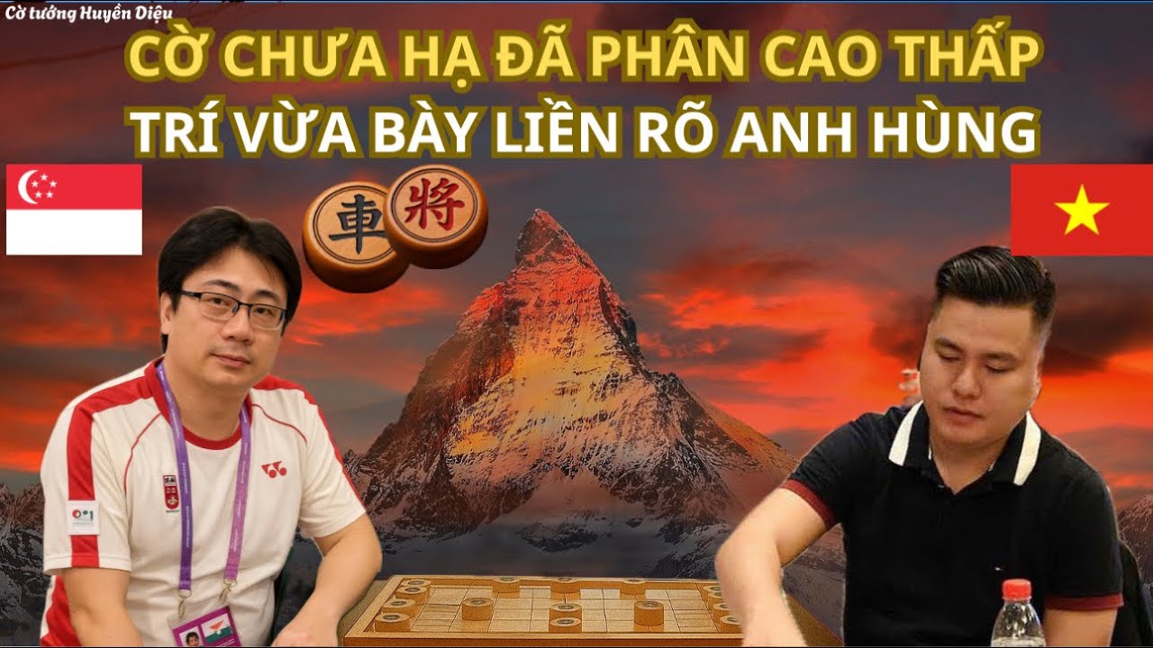 Ván cờ Lại Lý Huynh nghênh chiến với cao thủ Singapore Ngô Tông Hàn | Ai mới là cao thủ khi cờ hạ