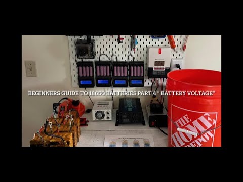 Beginners guide to 18650 batteries part 4 “ Battery voltage￼”￼